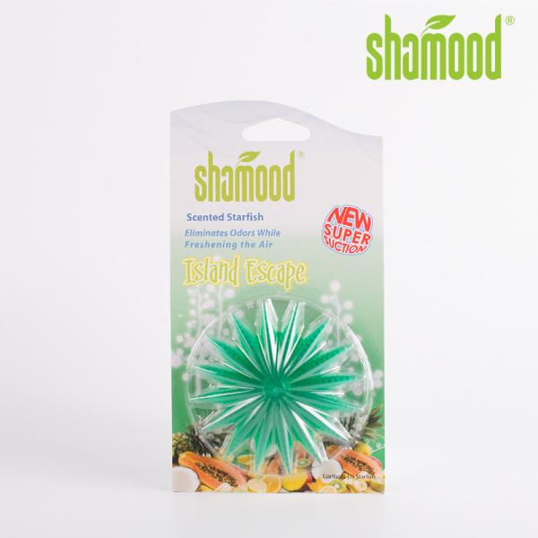 Quality ODM Scented Long Lasting Starfish Shape Car Perfume Gel for sale