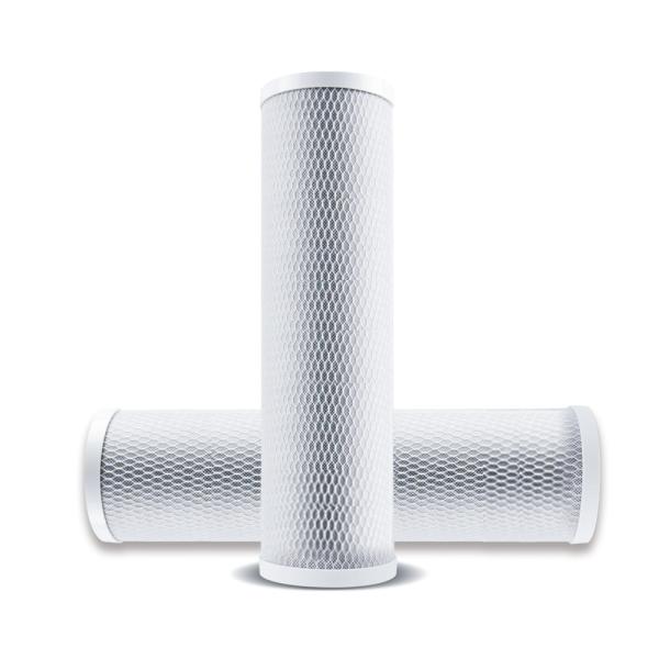 Buy cheap 28mm Inside Diameter Compressed Carbon Activated Carbon Filter for Water Odor Removal from wholesalers