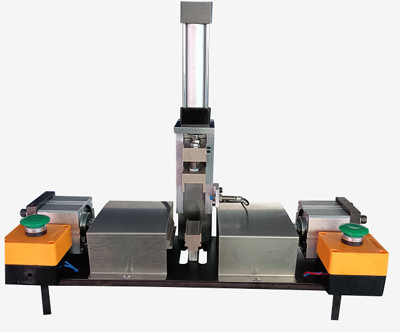 Buy cheap RS-921A Pneumatic Component Forming Machine Double-Knife IC Chip Cutting Machine IC Chip Cutting Machine from wholesalers