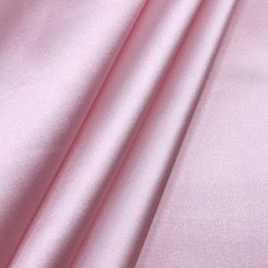 97% Polyester 3% Spandex Woven Plain Dyed Elastic Satin Fabric