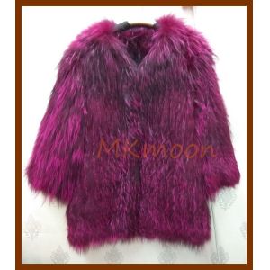Buy cheap knitted Fox fur coat -R125# from wholesalers