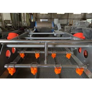 4.8KW Automatic Vegetable Washer 220V / 380V Lettuce Cleaning Machine