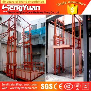 Buy cheap CE approved guide rail chain cargo lifting equipment from wholesalers