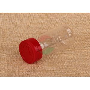Food Storage PET Clear Pet Jars Screw Cap Clear Plastic Can For Spice 1000ml