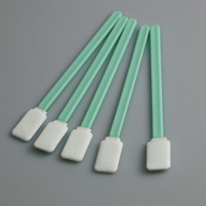 Buy cheap Double Knitted Rectangle Polyester TOC Swab Sampling Validation Swab from wholesalers