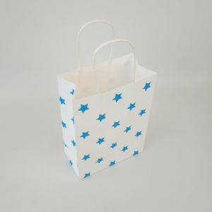 Buy cheap 250g White Kraft Paper Packaging Printed Paper Bags 25g/Pcs from wholesalers