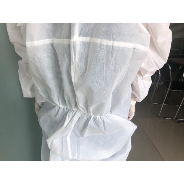 Non Woven Fabric Disposable Isolation Gown For Hospital Breathable