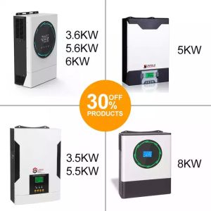 Buy cheap 8000watt Smart Solar Inverter Home Power Single Phase Solar Inverter from wholesalers