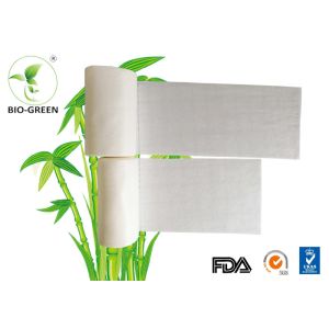 Buy cheap Eco Friendly White Bamboo Diaper Liners Customized Color Available 30-60 gsm from wholesalers