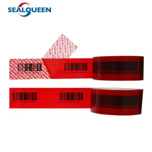 Buy cheap Custom Design Tamper Evidence Seal Open Void Security Adhesive Tape from wholesalers