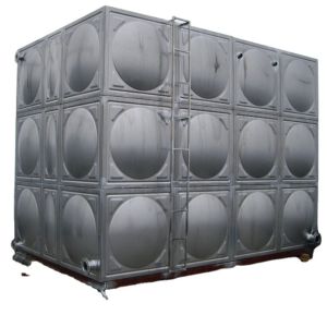 Buy cheap Sectional Rectangular Square Water Treatment Water Storage Tank Bolt Or Weld Type Solar Heating Project from wholesalers