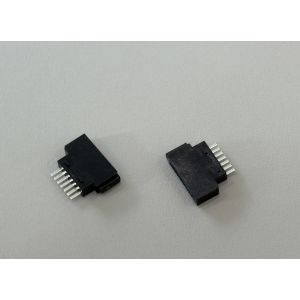 7 Pin 1.27mm PCB Female Socket Connector, Right Angle SMT Board Interface for