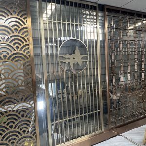 Buy cheap Architectural Stainless Steel Screen Partition Custom Made Metal Wall Divider from wholesalers
