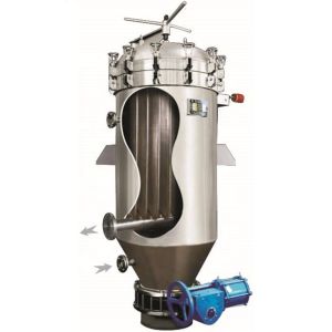 Buy cheap NYB-12 Vertical Leaf Oil Filter 12m2 Filtration Area 2-4T/H Capacity from wholesalers