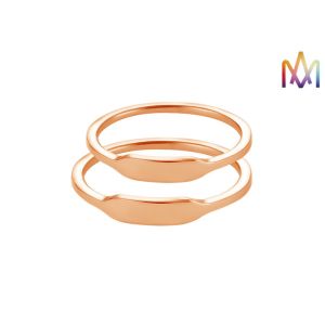 China 1.5mm Thickness Openable Flat Top Personalized Jewelry Ring on sale