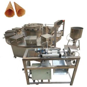 Buy cheap Gas Heating Waffle Cone Production Line from wholesalers