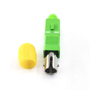 Buy cheap Simplex Singlemode Hybrid Adapter ST APC Female To SC APC Male Conversion from wholesalers