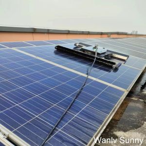 Buy cheap Customized Solar Panel Cleaning Machine with High Pressure Pump and Extended Water Pipe from wholesalers