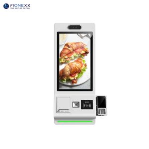 Buy cheap All-in-One Self Service Kiosks with Integrated Thermal Receipt Printer for Fast Food and Retail from wholesalers