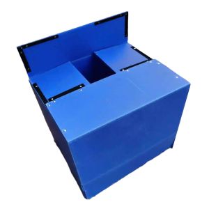 Buy cheap Plastic Folding Hollow Box Stackable Storage PP Collapsible Plastic Corrugated Container from wholesalers
