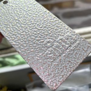 Color Shifting Colorful Hammer Texture Powder Coating Paint for Metal Surface