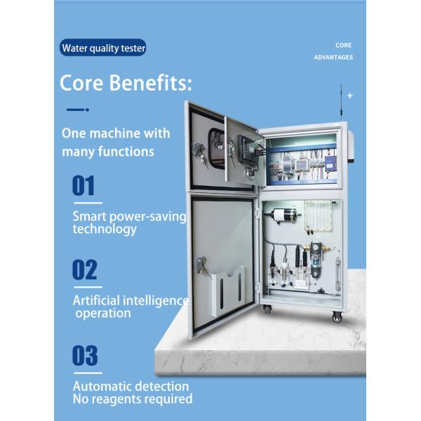 PH ORP EC TDS Salinity DO FCL Turbidity Analyzer for Monitoring of Swimming Pool Water