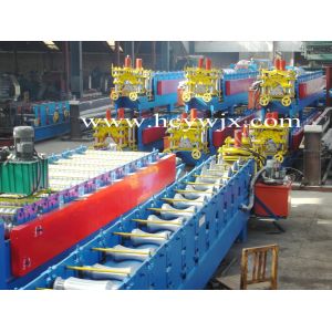 Buy cheap Steel Plate Make Ridge Cap tile Machine Ridge Cap Cold Roll forming Machine from wholesalers