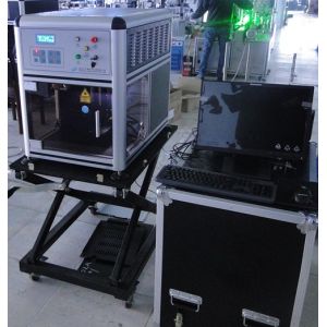 Buy cheap Compacted Glass Carving Machine , High Accuracy Laser Glass Etching Machine from wholesalers