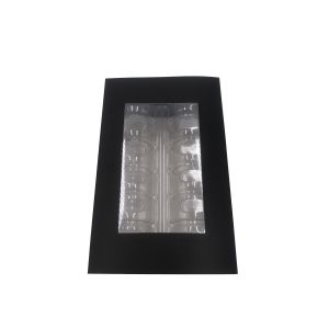 Buy cheap Matt Lamination Disposable Macaron Box Sleeve Packaging With Plastic Insert from wholesalers