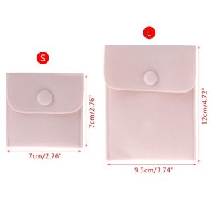 Buy cheap Drawstring Embossing Logo 4x6 Velvet Envelope Pouch With Button from wholesalers