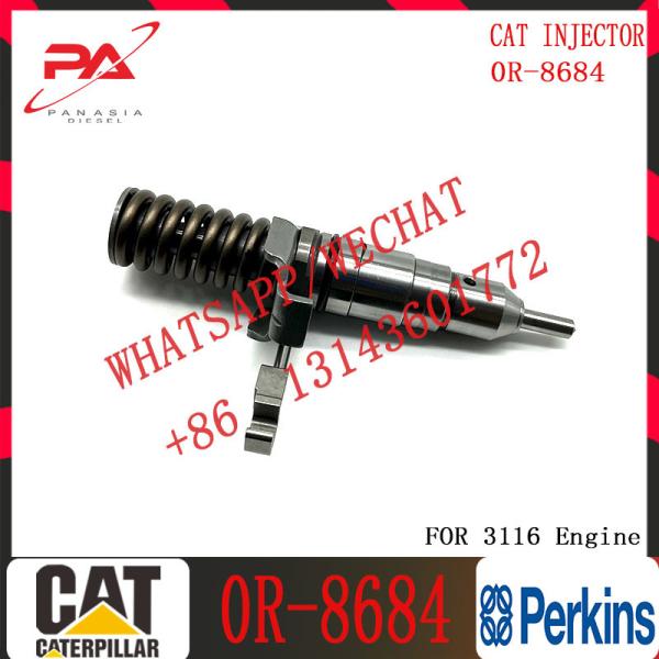 Buy cheap diesel injector 127-8218 0R-8684 for C-A-Terpillar 3116 3126 engine 950G 960F 962G TK380 TK381 fuel injector 127-8218 0R- from wholesalers