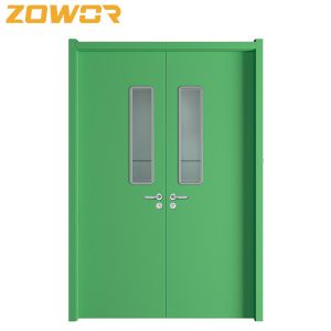 Buy cheap Antibacterial Double Swing Outwards Fireproof Door from wholesalers