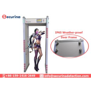 Buy cheap 100 Frequency Shockproof Archway Metal Detector 76CM Passanger Width For Public Safety from wholesalers