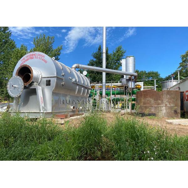 Quality Gasoline Waste Plastic Pyrolysis Plant Plastic Pyrolysis Reactor for sale