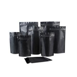 Buy cheap VMPET Black Coffee Packaging Pouch ziplockk Waterproof 1kg Coffee Bags from wholesalers
