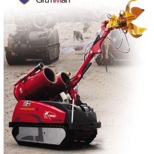 Buy cheap RXR-JM200D Rescue Fire Fighting Robot Car Automatic Fire Sensing And Extinguishing Robot from wholesalers