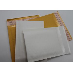 Padded Courier Kraft Paper Bubble Mailers Self Adhesive Seal Logo Printing