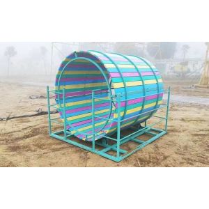 Unpowered Wooden Roller Playhouse for Children 2-15 Years