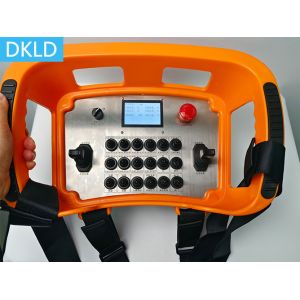 Two Single Axis Proportional Pole Industrial Wireless Remote Controllers For