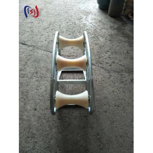 Buy cheap 10-20KN Pithead Cable Pulling Rollers SHL700J3 Wire Pulling Rollers from wholesalers