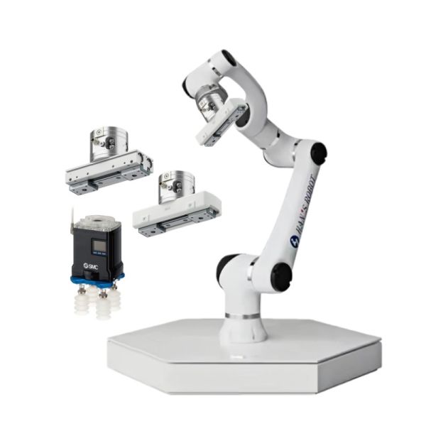 Buy cheap High Precision Huayan Elfin E05 E10 E03 6 Axis Cobot Industrial Collaborative Robot SMC Electric Robotic Gripper Supplier from wholesalers