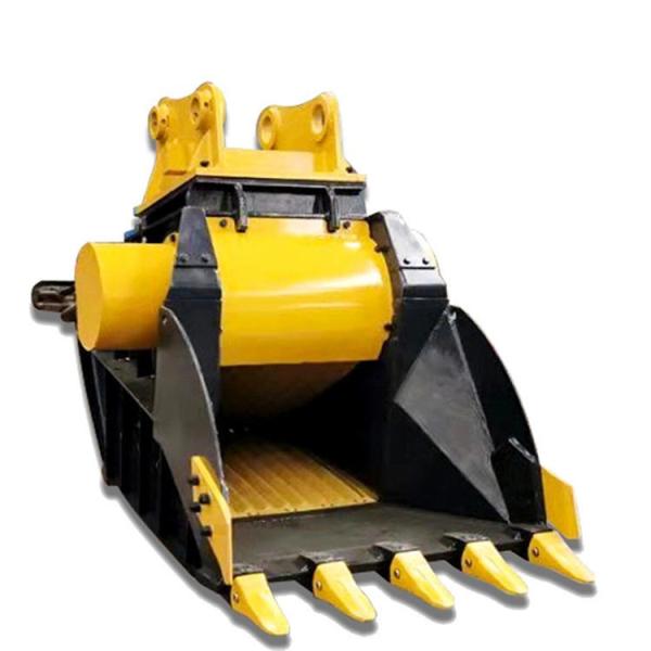 Buy cheap Excavator Hydraulic Crusher Bucket for Rock Stone Concrete Crushing Demolition Recycling from wholesalers