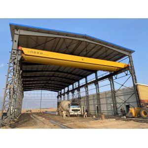China Electric Double Girder Overhead Crane Hoist Traveling For Warehouse on sale