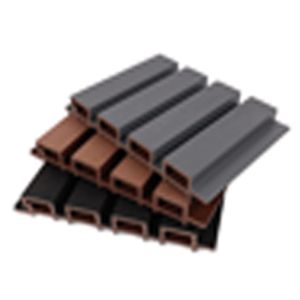 Eco-Friendly Damask Pattern Exterior Outdoor WPC Wall Panel for Siding