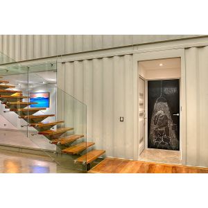 Buy cheap Sun Glass Window Prefabricated Flat Pack Shipping Container Homes from wholesalers