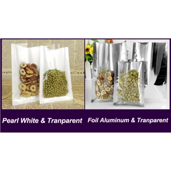 Custom Size Aluminum Stand Up Snack Package Bags For Rolled Oats