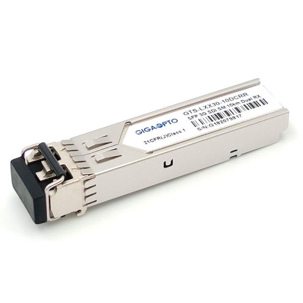 Quality SFP Dual Receivers 1310nm 10km Video Pathological Patterns Module for SD-SDI HD-SDI and 3G-SDI Non MSA for sale
