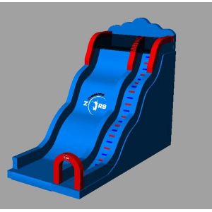 Buy cheap Custom Multiple Styles Inflatable Water Slide With Continuous Blower System from wholesalers