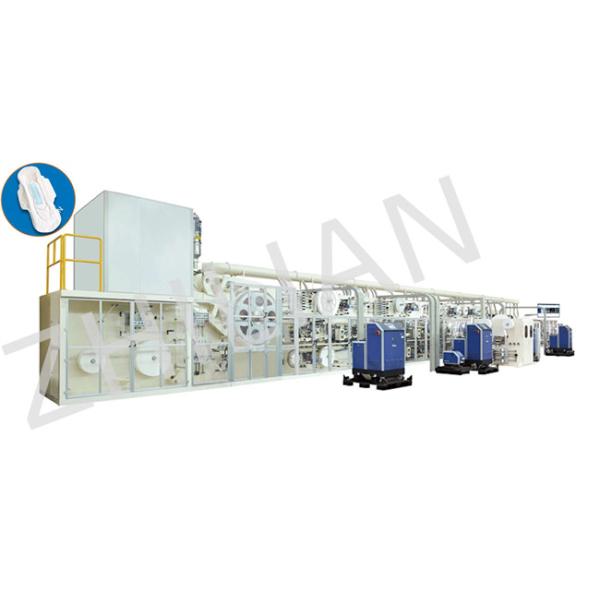 Quality Female Sanitary Napkin Pad Making Machine 1500pcs / min for sale