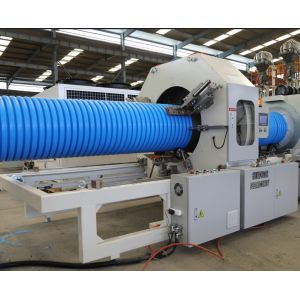 Buy cheap PP/PE DWC corrugated pipe production line for drainage, sewage from wholesalers